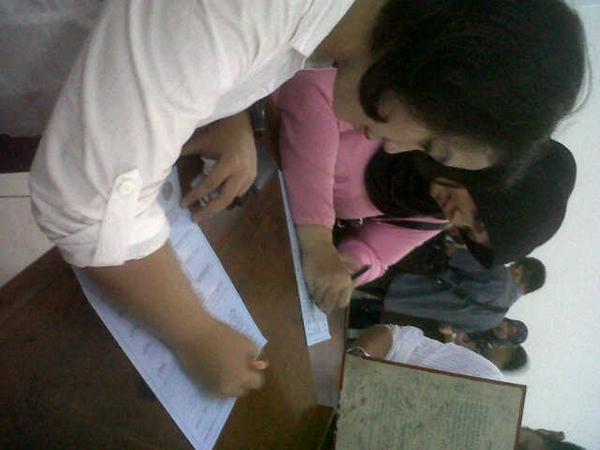 #SIMAKOLEKTIFMENWAISTA at Satpas DaanMogot