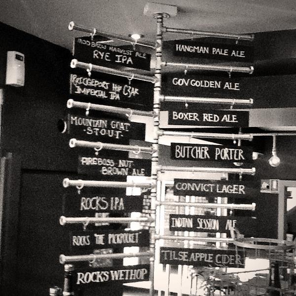 lordraglanhotel's tweet photo. On tap this week! @RocksBoy @Rocksbrewing @RocksBoxer @HartsSteve @timmydfish @PouringInSydney @rocksbeard http://t.co/zD8VXRlQON