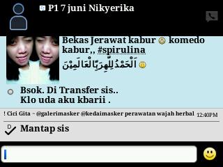 KlinikMasker's tweet photo. Bekas jerawat kabur komedo kabur .. Yuk order masker spirulinanya pin:32A66B69 / pin:328C4573 / 089670398913 http://t.co/7MrQ8NeLfI