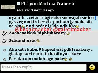 KlinikMasker's tweet photo. Hasilnya cetaaaaarrr ♥ luar biasa pacarnya juga pake loh ♥ pin:32A66B69 / pin:328C4573 / 089670398913 http://t.co/NsGo1RxyCj