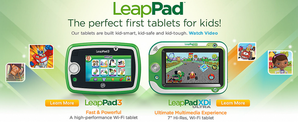 Arm's tweet photo. VIDEO: LeapPad 3 is a Powerful Kiddy #Tablet for #Education: http://t.co/UVi0XHVu4S #ARM #CortexA9 #Parents http://t.co/A0xJWfP9IF