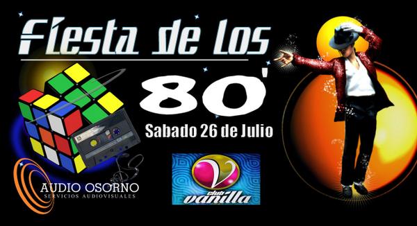 ReinaldoRiosM's tweet photo. Este fin de semana se viene la mega fiesra de los 80' en Club Vanila de Osorno OHiggins 615,   Organiza  Audio Osorno http://t.co/2Fa05LHlc5