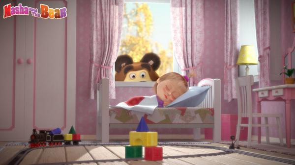 Masha and the bear on Twitter: "sleeping! #MashaAndTheBear http://t.co