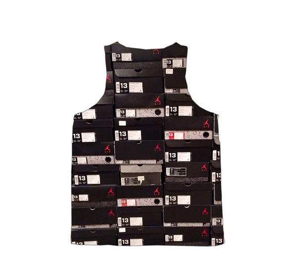 Onepercentersco's tweet photo. The Jordan Box Tank Top (2 Sided) is now available online at http://t.co/g9Ig8rUVvq - Only 72 pieces in total http://t.co/8CvStiXguZ