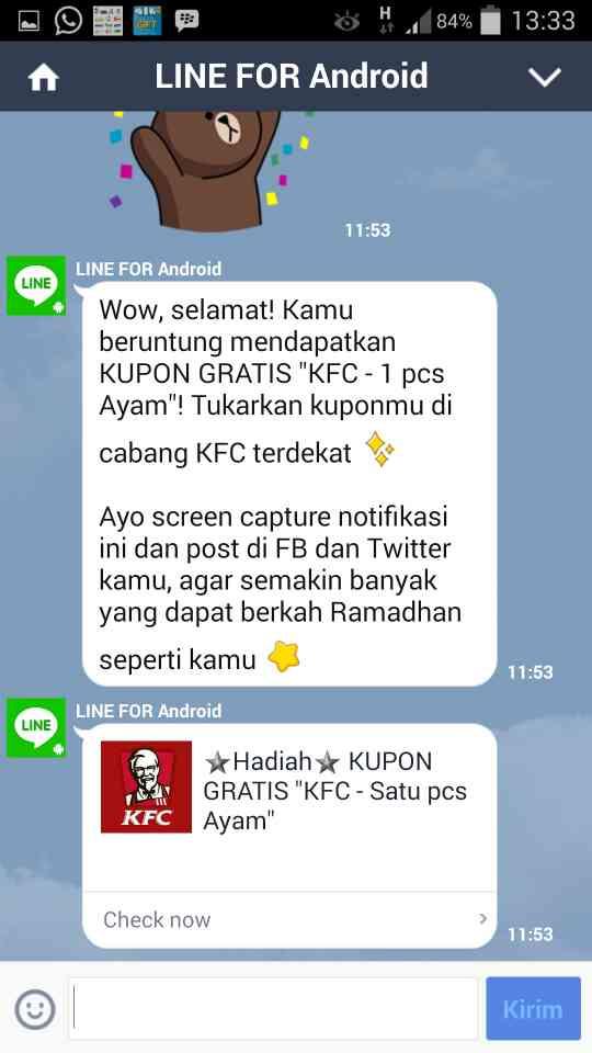 agiitt's tweet image. #LINELuckyChance @LINEIndonesia