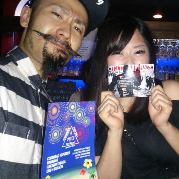 hideking80's tweet photo. 江南にてDO YOU  LIKE SKA ？ 
盛りあがっとったな～ DJ  NAOもうまい！MC, SELECT,繋ぎと｡かっこいいと思える数少ないRock DJ ｡次回のAFTER 9もNATS MAN と参戦！ http://t.co/eVmoKhXz9T