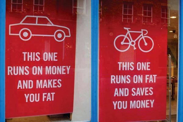 Obvious choice! RT “@WonderfulEngr: The Choice Is yours! ”  #benefitsofcycling