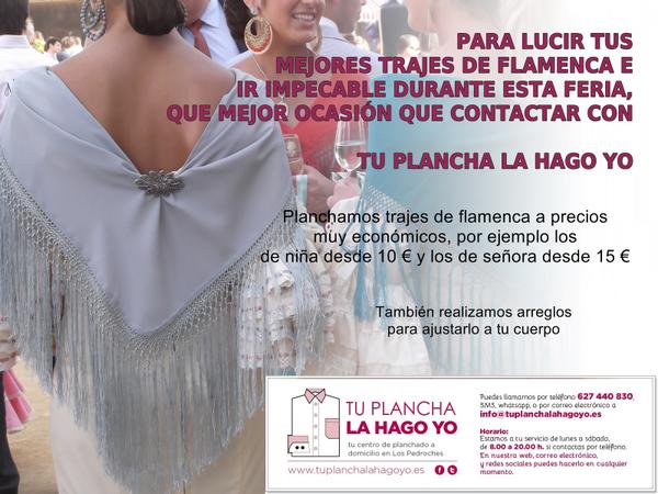 Os ayudamos con el planchado de vuestros trajes de flamenca tuplanchalahagoyo.es/planchado-de-t…