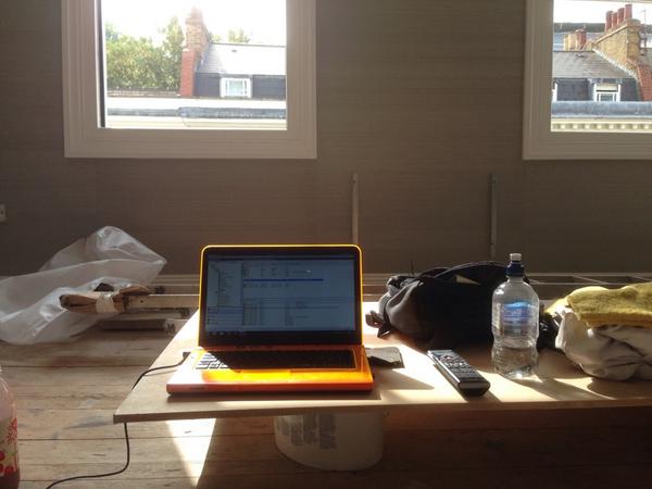 LivingSystemsAV's tweet photo. Final stages of programming at our London project #Victoria #Control4 #HOT http://t.co/AEytCIqjmI