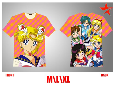 animetoysINC's tweet photo. Pretty Soldier Sailormoon Anime T Shirt http://t.co/gs2bfiTH3y
