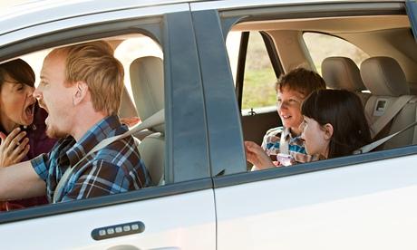 guardian's tweet image. What are the best audio books for long car journeys? gu.com/p/4v564/tw via @GdnChildrensBks
