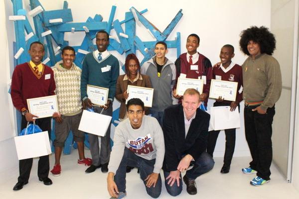 ibalilami's tweet photo. Thanks to @EmileYX and his amazing crew for composing and performing"Set Your Goals High" at the prize-giving! http://t.co/PI15wQH6m9