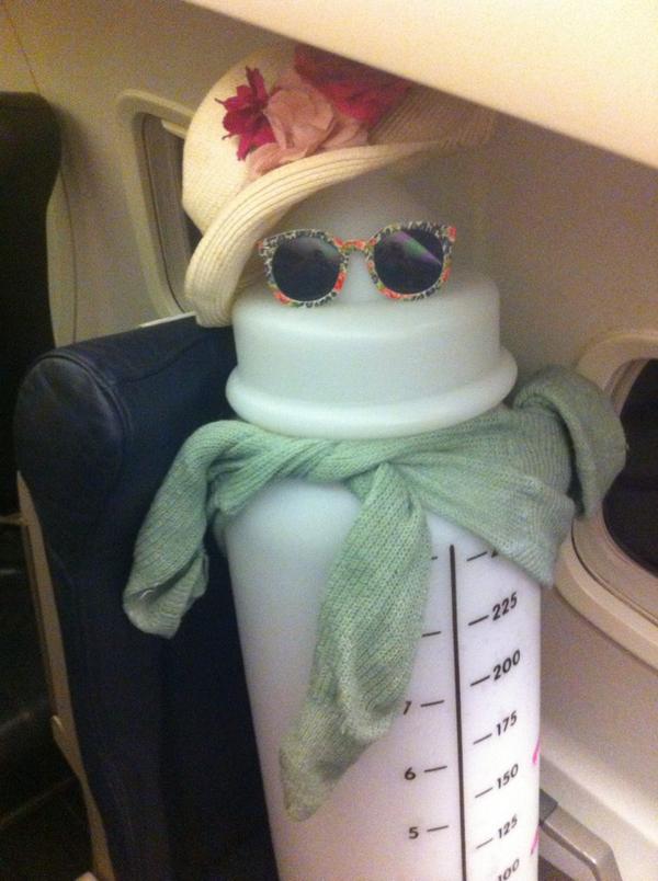 aislinnk's tweet photo. 100ml rule bypass http://t.co/yHEwXE0tZT