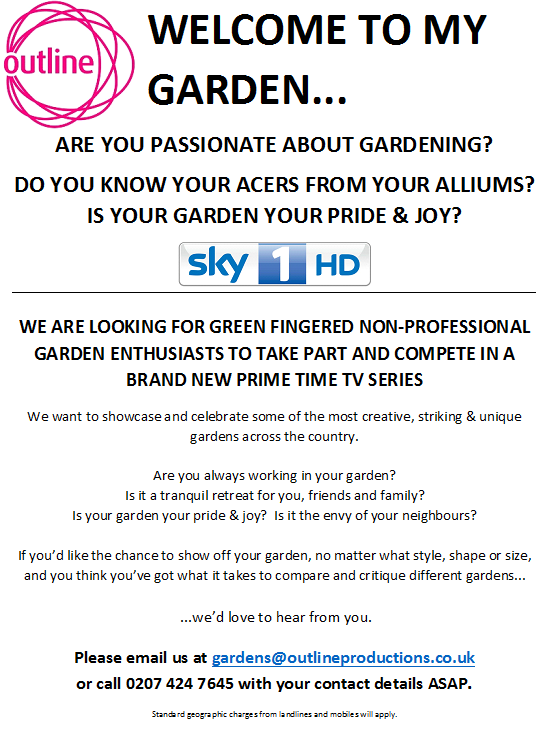 @DadsLaneAllo Hello, on the hunt for some lovely private gardens & passionate gardeners in Birmingham for new TV show