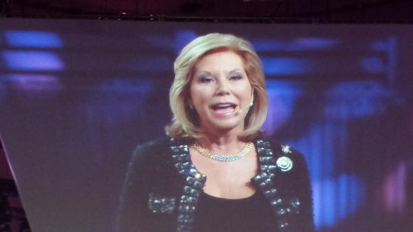 Boss_LadyFe's tweet photo. Karen Piro, National Sales Director. She's my motivation, $12 million in commission in Mary Kay! #MKSeminar http://t.co/6dpMV0dOwQ