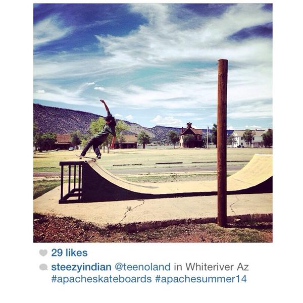 apachesk8boards's tweet image. Good morning America how are ya
don't you know me?
I'm your native son...
.
.
#ApacheLife 
#FortApache 
#SkateLife