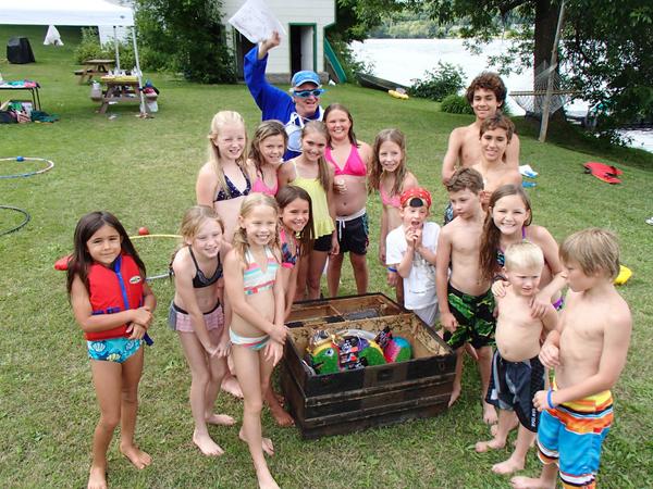Treasure Chest full of goodies from our awesome SUPnorth Mermaid &amp; Pirate Adventure FUNdraiser !