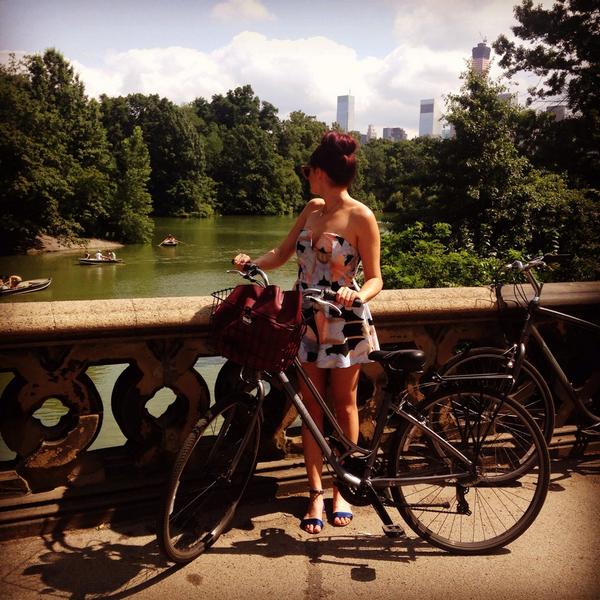 RaceyStaceyBB's tweet photo. #centrelperk ❤️ #NYC http://t.co/TSfKHrNaxS