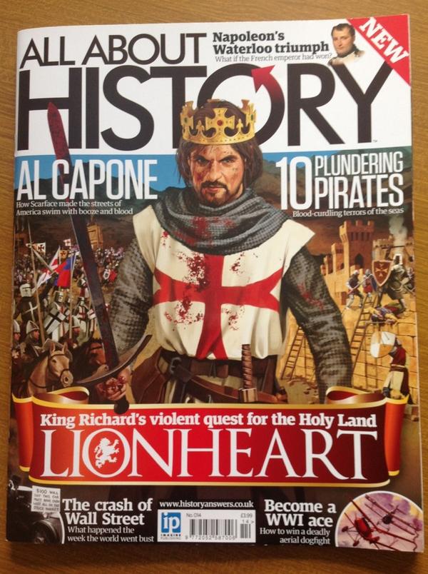 DefiantJim's tweet image. The latest @AboutHistoryMag covers pirates, Templars and the French Revolution. Great for @assassinscreed fans!