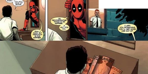 TEZonTW's tweet image. Father of the Year goes to #Deadpool