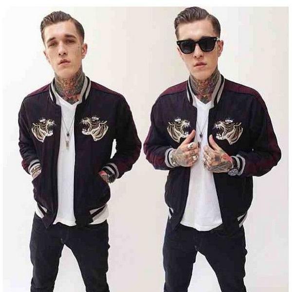 Our #mcm goes to the amazing @TheRealJQ3, looking flawless in our Limited Edition tiger Bomber Jacket.