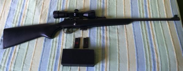 petrobicas's tweet photo. Se vende rifle del 22 marcA tox. http://t.co/3zfDUThlJD