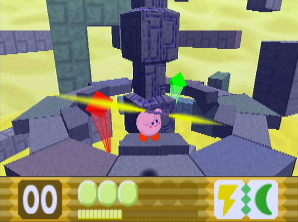 星のカービィ コピー能力百科事典 A Twitter ６４ スパークカッター ｓｆ映画に出てきそうな電気の剣を装備 中央を持ってぐるぐる振り回す事で前後に攻撃する 実は振り向くだけでも攻撃できる T Co V7jnwuneph