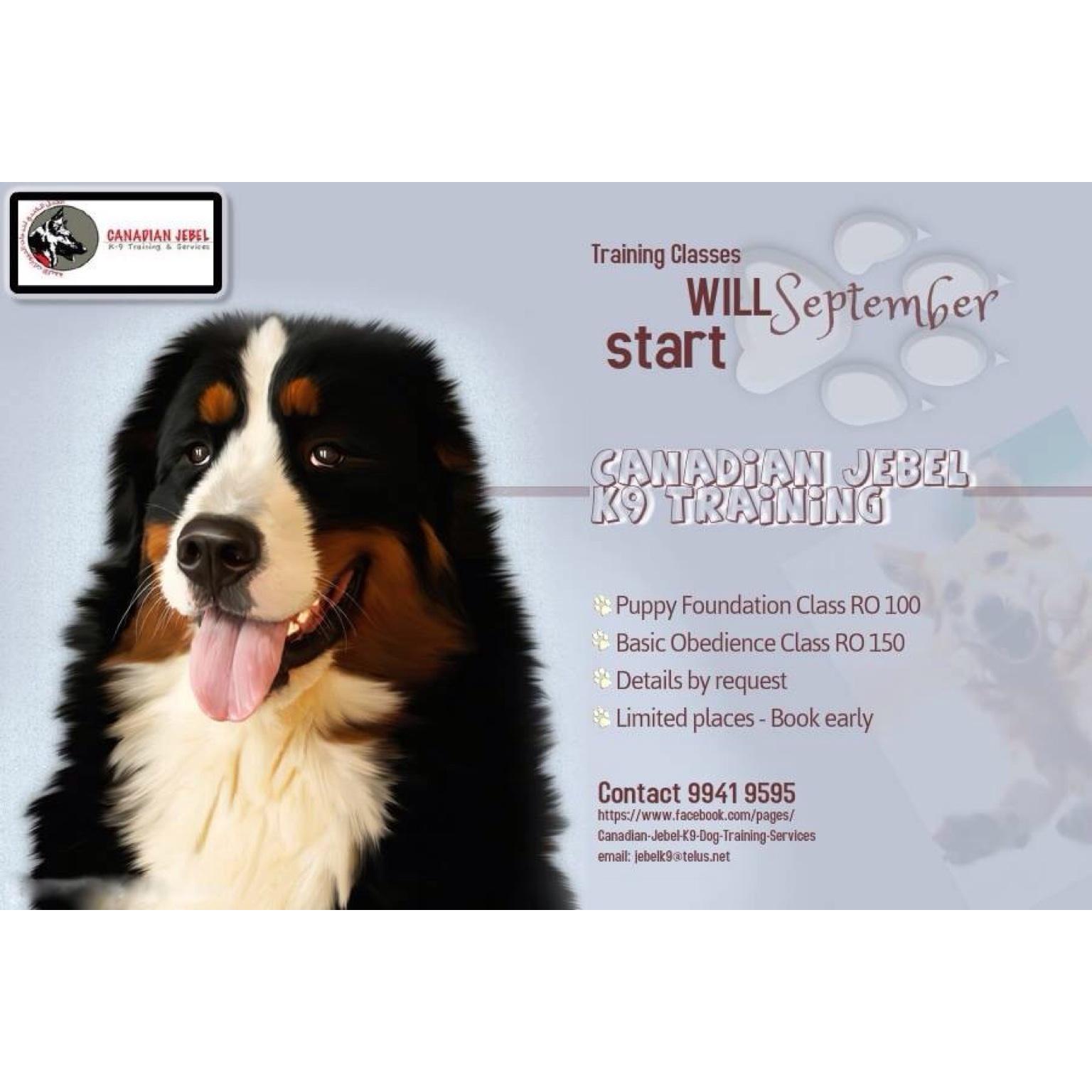 canadian k9 training