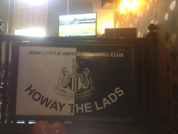 Nufc fans. We are ready for the new season. Howay the lads