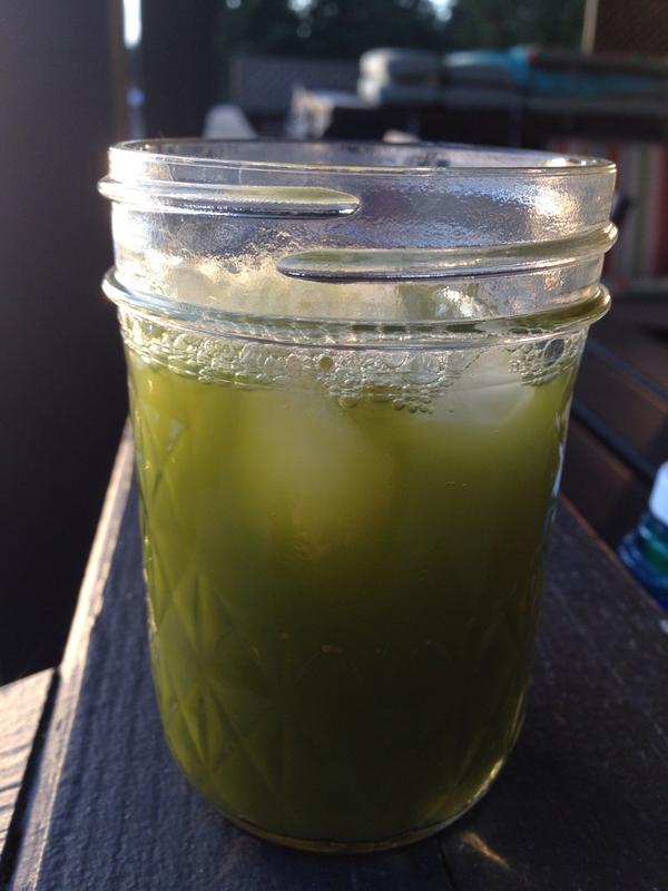 twicebakedinWA's tweet image. Raw cannabis juice and coconut water on ice. Better than coffee. #mmot