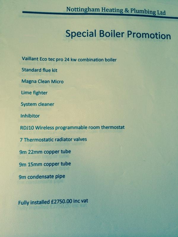 NottsHeat's tweet image. Boiler pro mo