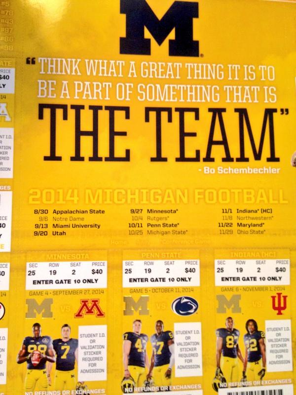 peninsulawonder's tweet image. Let's gooooo #row19 #groupof2 #goblue