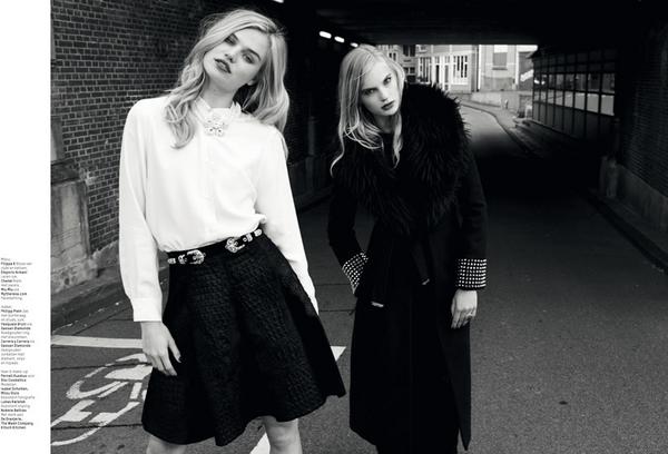 ZMGTGlobal's tweet photo. #Models @MilouSluis &amp;  Isabel Scholten get chic for @lofficielnl latest issue. Xx http://t.co/lQ9zS6tLiI