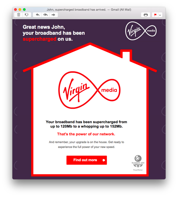 johnbhur's tweet image. About time! #VirginMedia #152Mbps #FastFastFast
