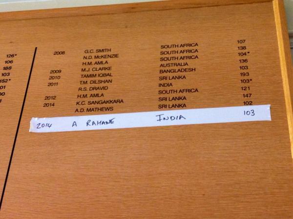 AnirudhChaudhry's tweet image. @ajinkyarahane88 @BhuviOfficial and @ImIshant on the Honours Board at Lord&apos;s  .. Wonderful effort .. @BCCI
