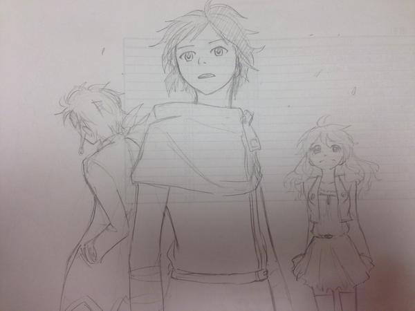 最近の授業中の落書き2。 