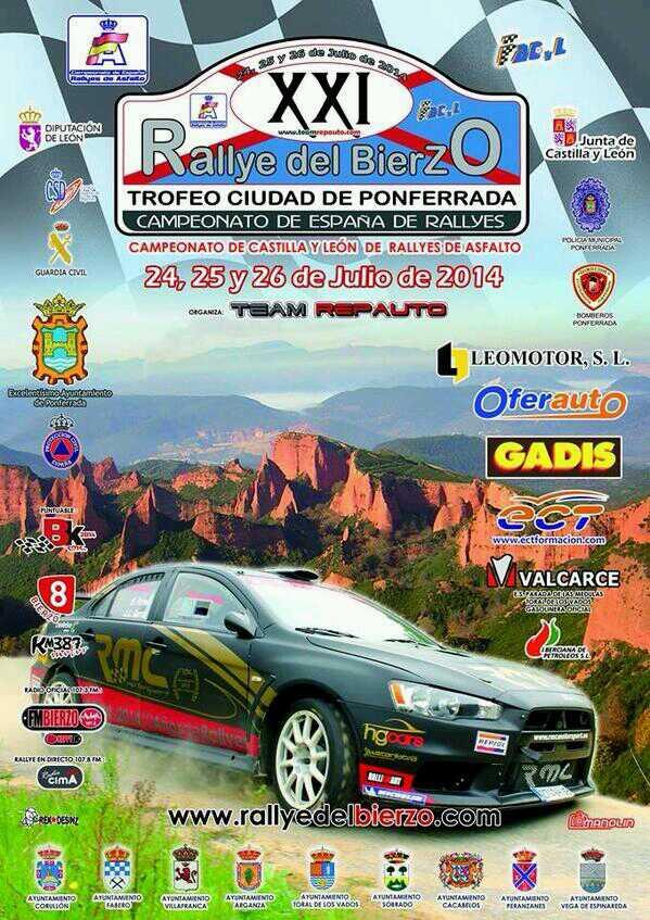 laputuca's tweet photo. Este fin de semana 24,25 y 26 'XXI RALLY DEL BIERZO' puntuable para el #CERA +INFO en http://t.co/Mfq2ZKkgYp http://t.co/2R75AT8W21
