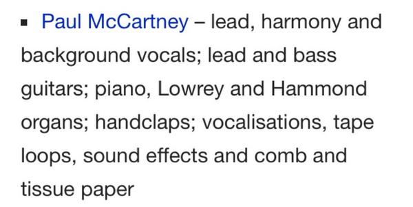 xbeatleslove's tweet photo. so I was reading the personnel for the 'sgt. pepper' album and the last sentence really got me http://t.co/oSxjjIDWGp