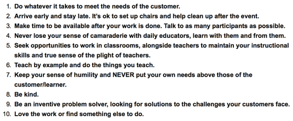 Our belief system at best-keynote.com Building and sustaining others MUST be a big part of what we do!