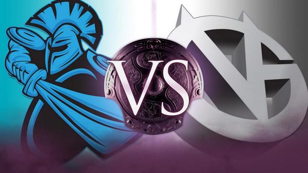 IGN's tweet photo. #TI4 Grand Finals are starting! @NewbeeCN and @ViCi_gaming duke it out for $5,028,308 http://t.co/hcM5Aim3Vd @dota2 http://t.co/wetAS5uIoT
