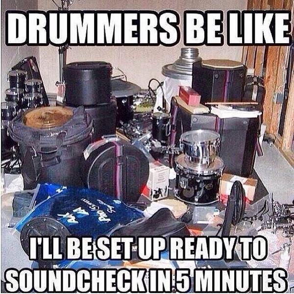 WorshipMusicGuy's tweet image. #drummerproblems