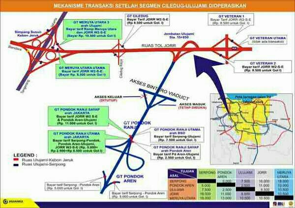 Tol JORR W2 Utara telah resmi dibukadengan 22 Jul Tol JORR W2 Utara telah resmi dibukadengan 22 Jul