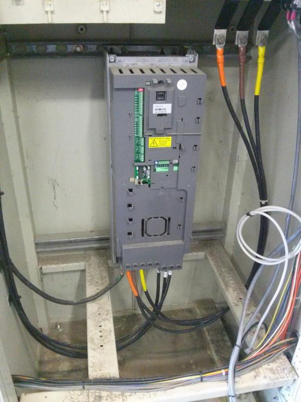 autosys805's tweet image. VFD transplant today #ABB