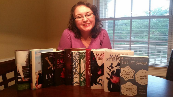 DecaturBookFest's tweet photo. Meet last week's #DBFselfie winner, Rebecca! She won a pair of tickets to the Keynote Address w/ JCO http://t.co/RVjidd8Siw