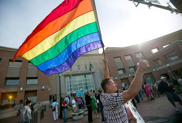 lgbtqnation's tweet photo. (VIDEO) Marriage News Watch: Another week, another win for marriage equality - http://t.co/C5SOqV3WFh http://t.co/H3iEHMQgeV
