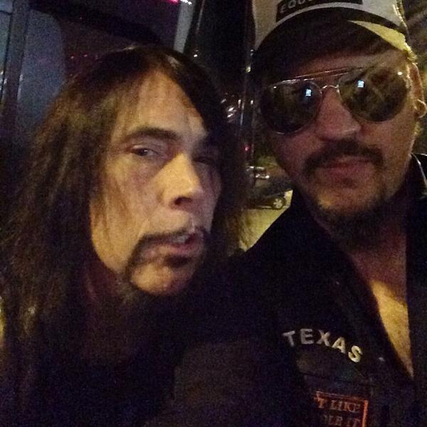 captclegg's tweet photo. NEW CLEGG SONGS FROM ZOMBEX SOUNDTRACK AVAILABLE AT http://t.co/qmi8jdUKRK  NOW!  here's Clegg &amp; @monstermagnetnj ! http://t.co/C779U8oF3C