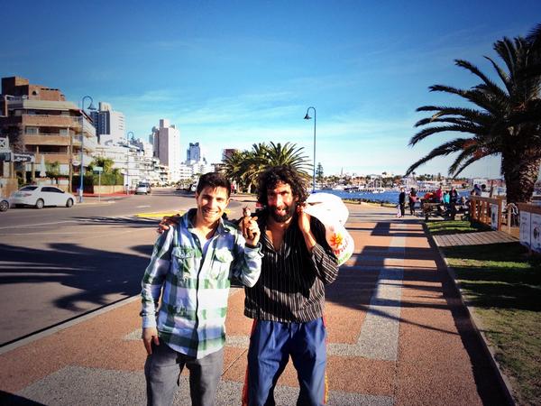 NicoCeroUno's tweet image. Con el Ferna 01, #camicaa @PlanetPunta #QueHacenGurises