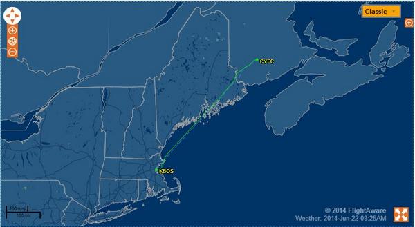 CZQM_FIR's tweet image. Looking for a quick flight? How about Boston to Fredericton 

LBSTA3 LBSTA ENE J581 BGR

#MonctonMonay