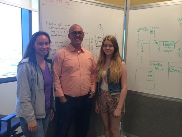 techolina's tweet image. what an awesome ending of a perfect day at @SAPBayArea - meet up with Matthew Cromar #SapLabs and @slamsters @eBay :)