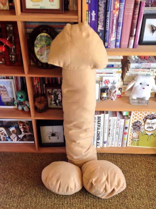 Bonnie Burton On Twitter Giant Penis Pillow Finished Now On To